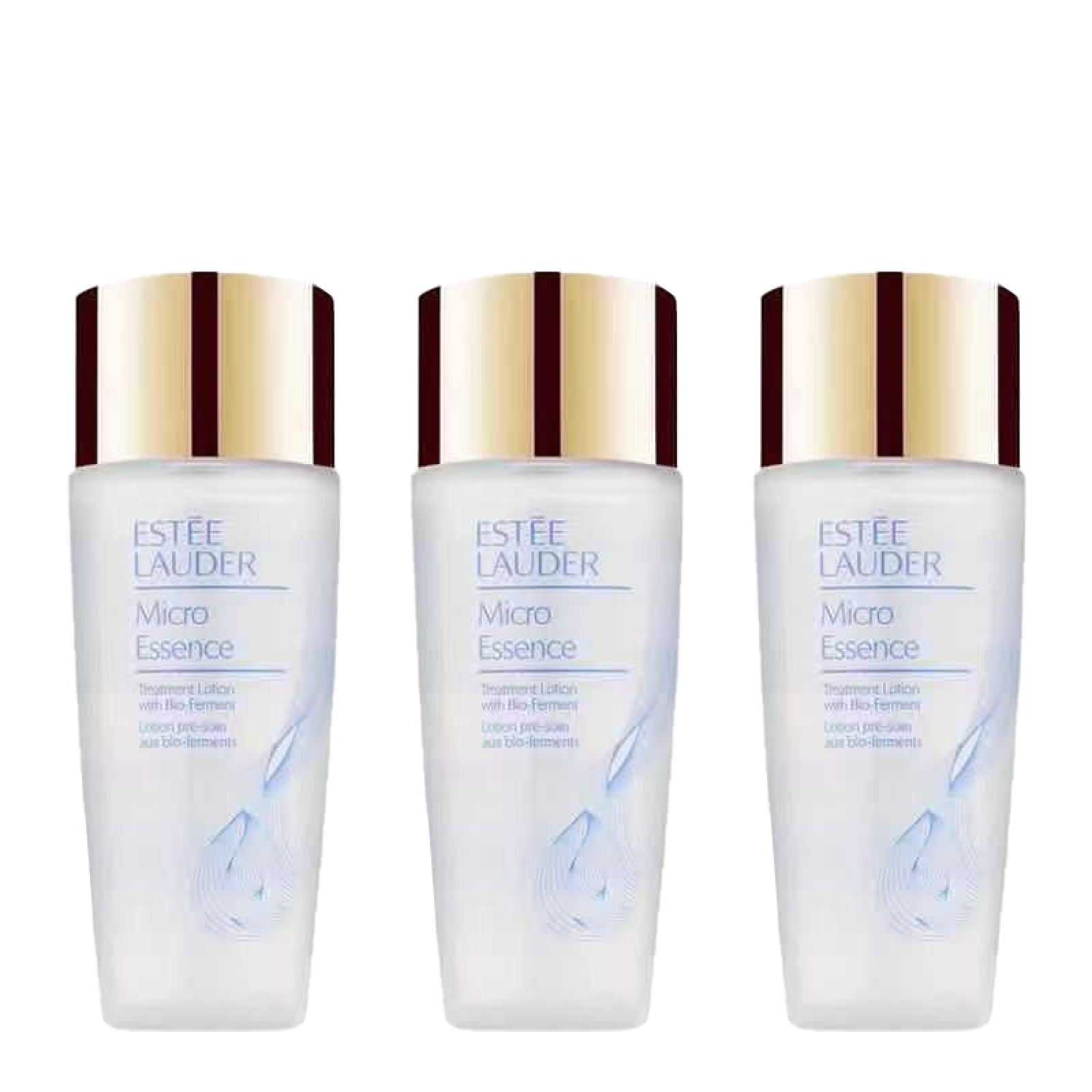 Estée Lauder Micro Essence Treatment Lotion 30ml x3 Exp 2024/12 with Free Cosmetic Bag - CC Outlet HK