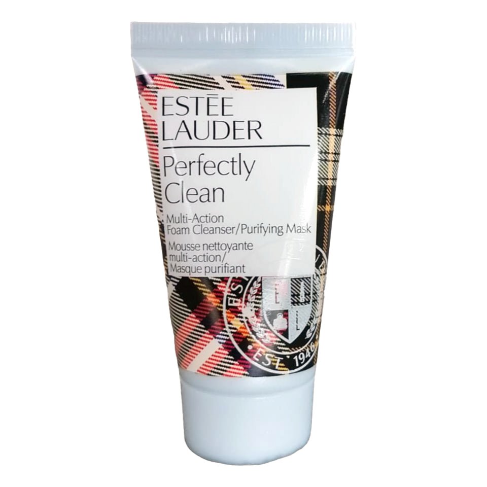 Estee Lauder Perfectly Clean Multi-Action Foam Cleanser/Purifying Mask 30ml Exp:2026 - CC Outlet HK